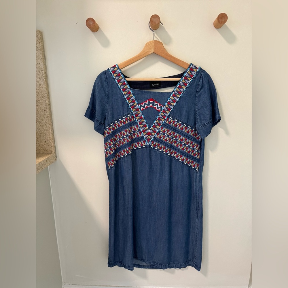 Kookai bohemian chic mini-dress